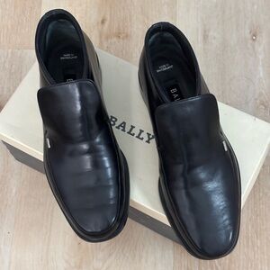 Bally Men's Elegant Black Slip-On Shoes